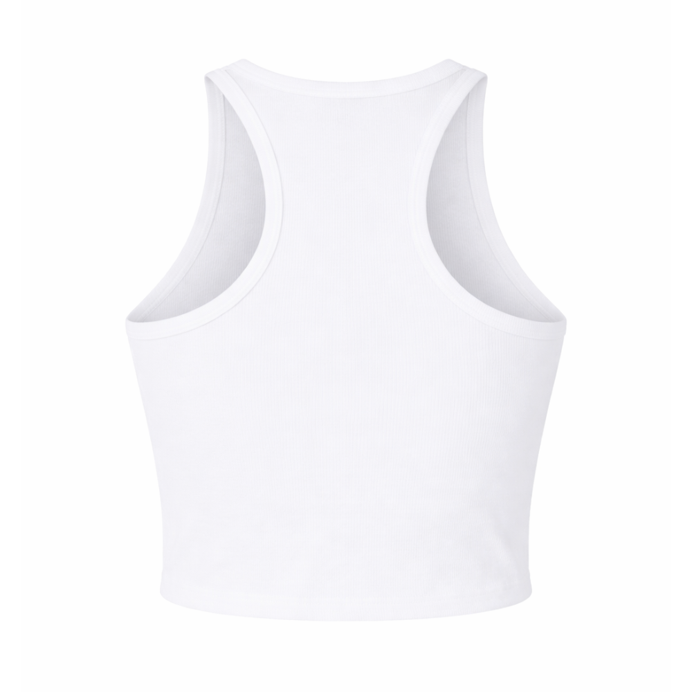 Cropped Regata Brasil Branco | Copa 2026/2027 - Feminino