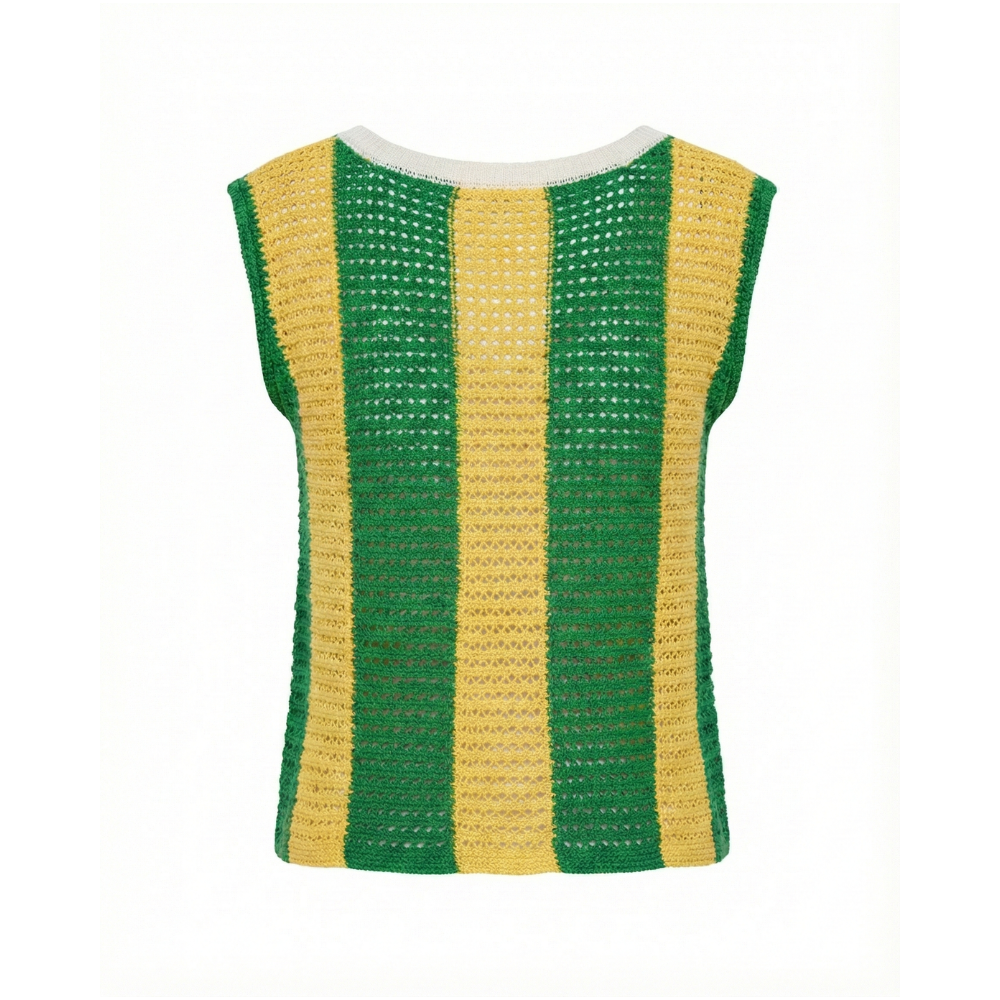 Regata Tricot Brasil Verde Amarelo | Copa 2026/2027 - Feminino