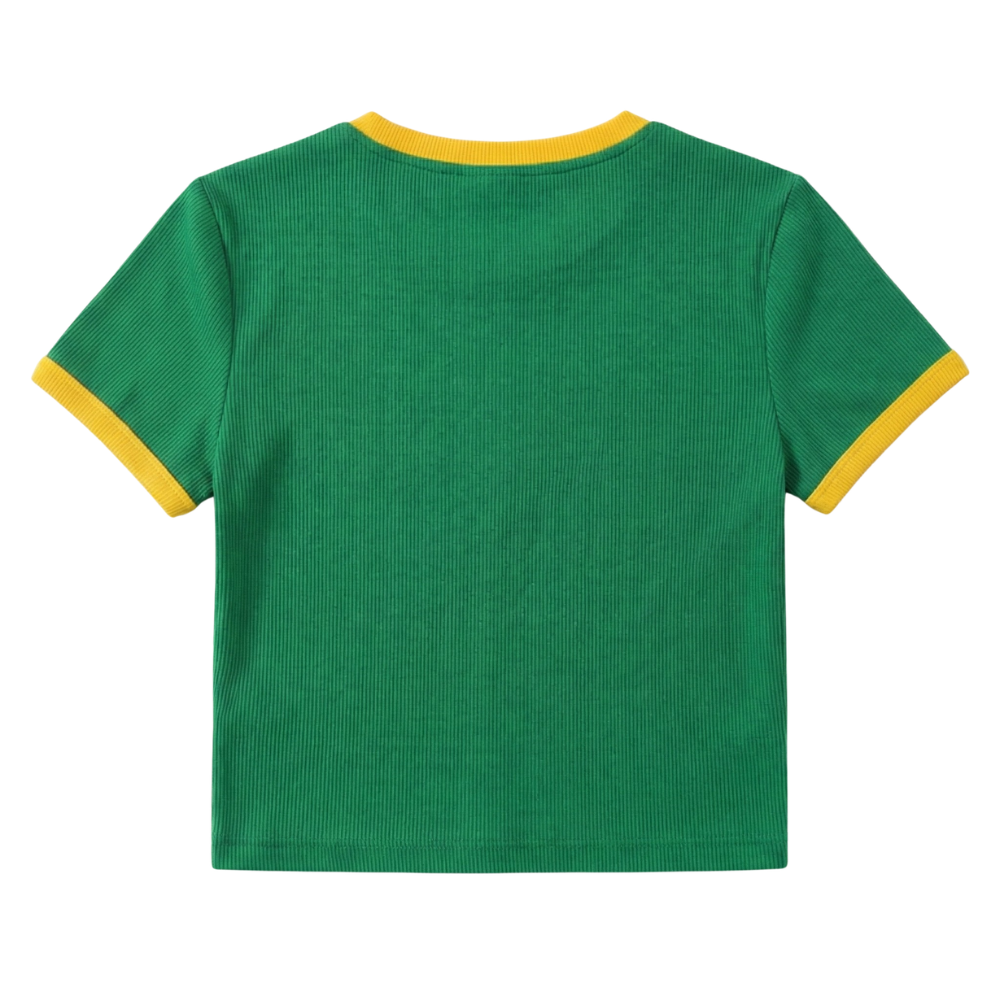 Baby Look Brasil Verde | Copa 2026/2027 - Feminino