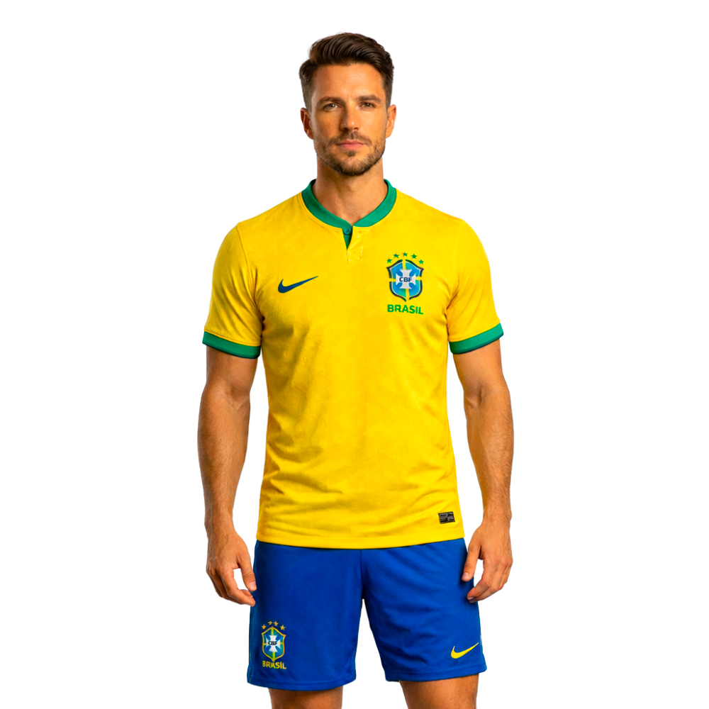 Camisa da Seleção Brasileira Oficial | Copa de 2022/2023 - Masculina