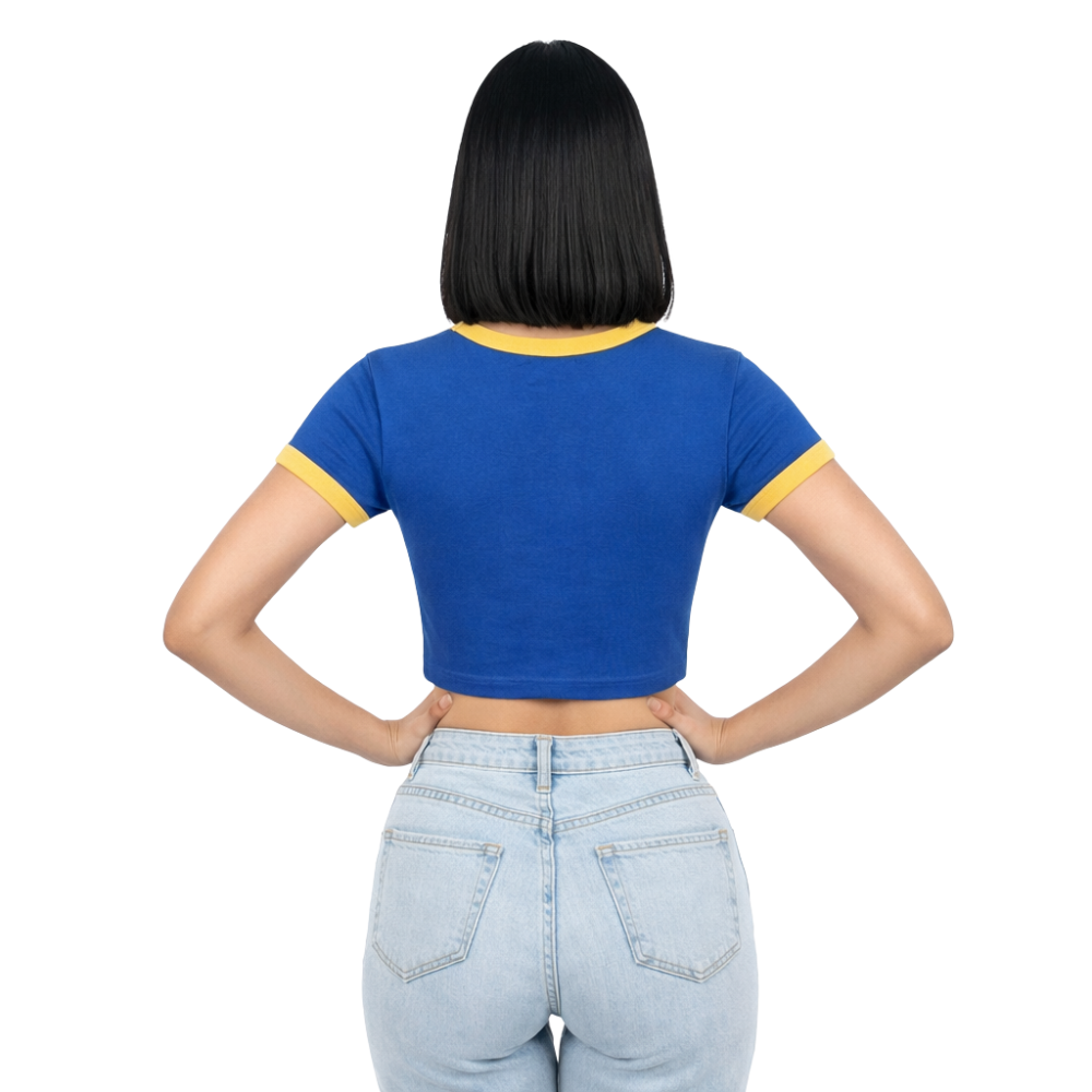 Baby Look Brasil Azul | Copa 2026/2027 - Feminino