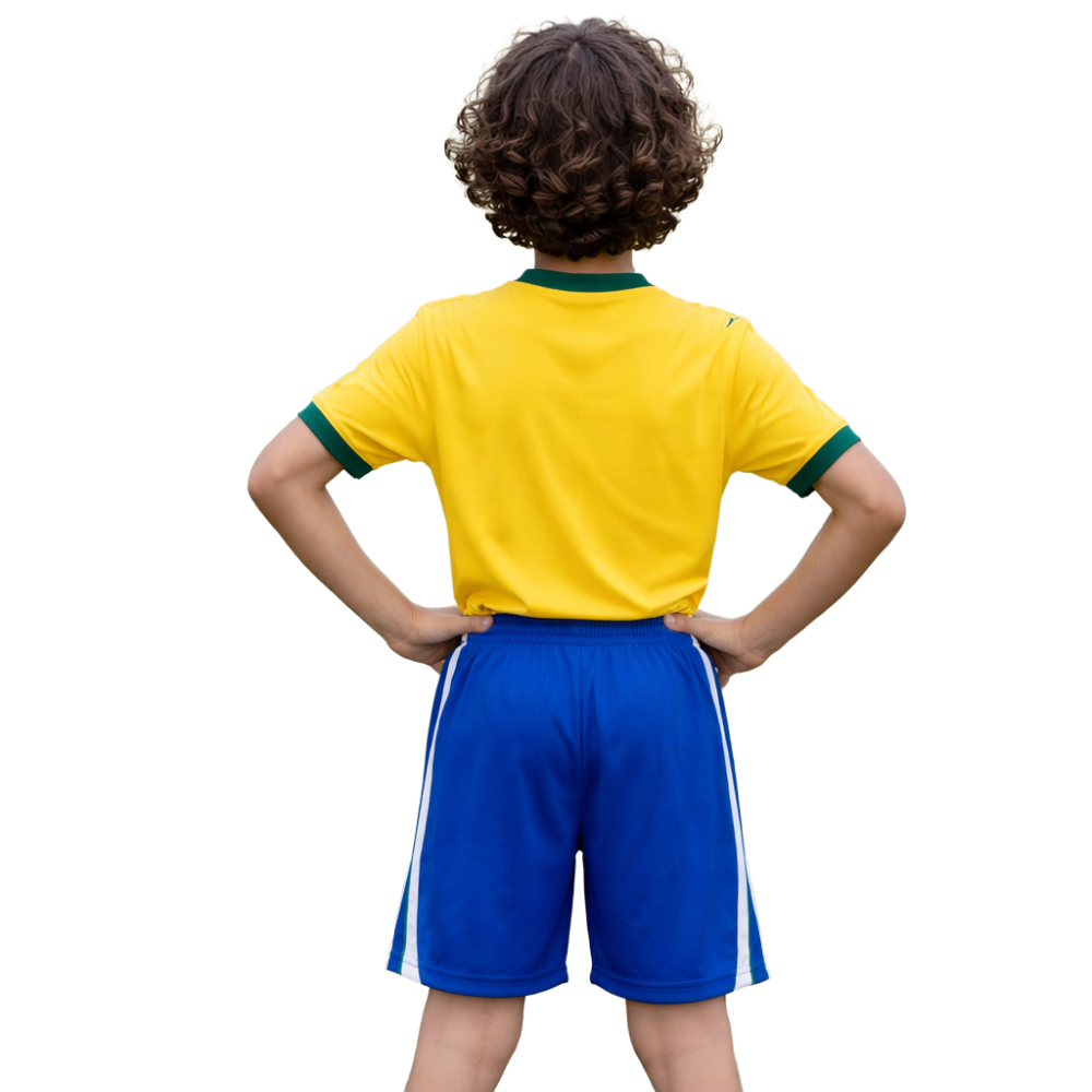 Camisa Infantil da Seleção Brasileira Oficial | Copa 2026/2027