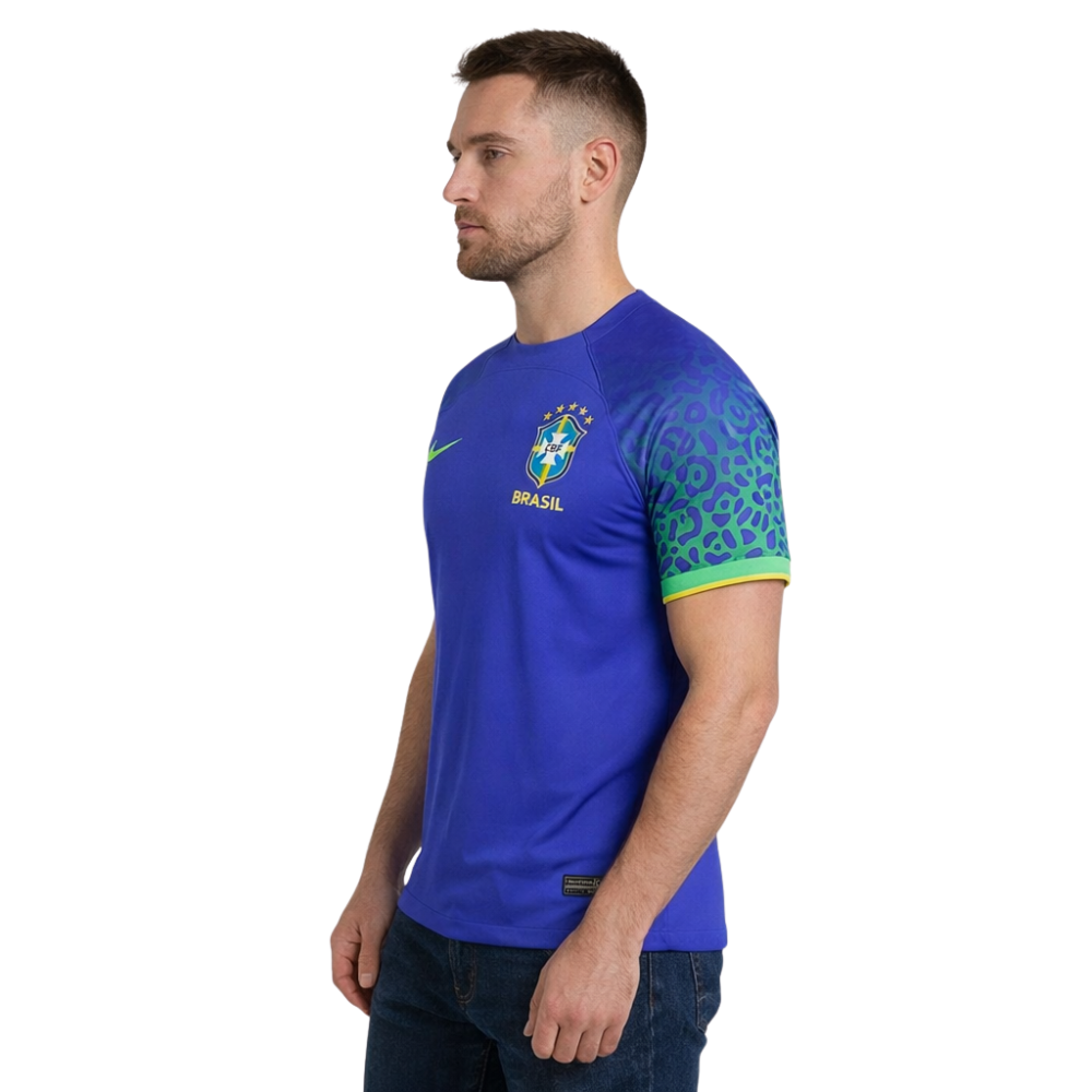 Camisa da Seleção Brasileira Azul | Copa 2022/2023 - Masculina
