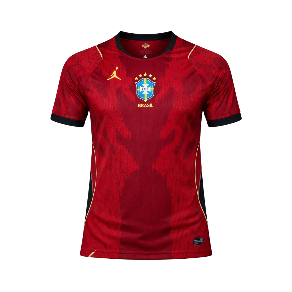 Camisa da Seleção Brasileira Vermelha | Copa 2026/2027 - Masculina