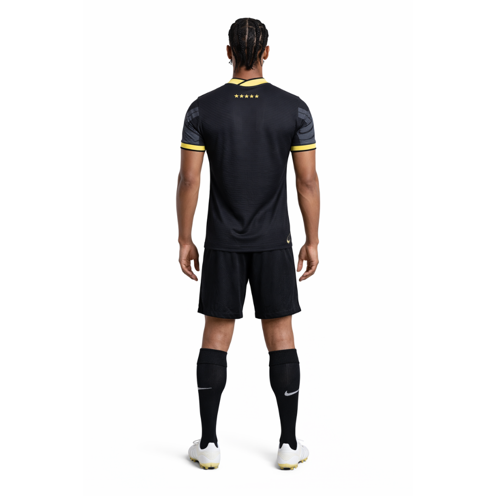 Camisa da Seleção Brasileira Preta | Copa 2024/2025 - Masculina