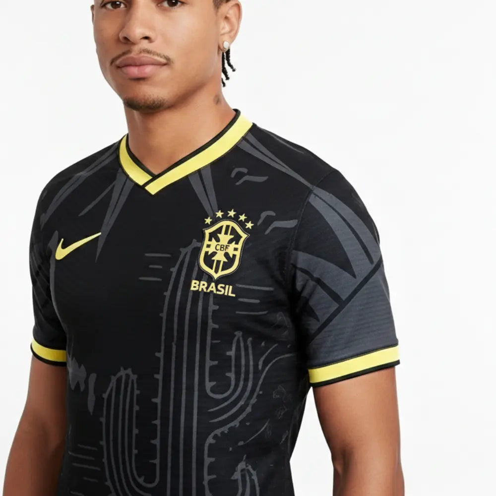 Camisa da Seleção Brasileira Preta | Copa 2022/2023 - Masculina